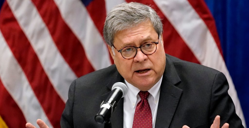 William Barr renuncia como Fiscal General