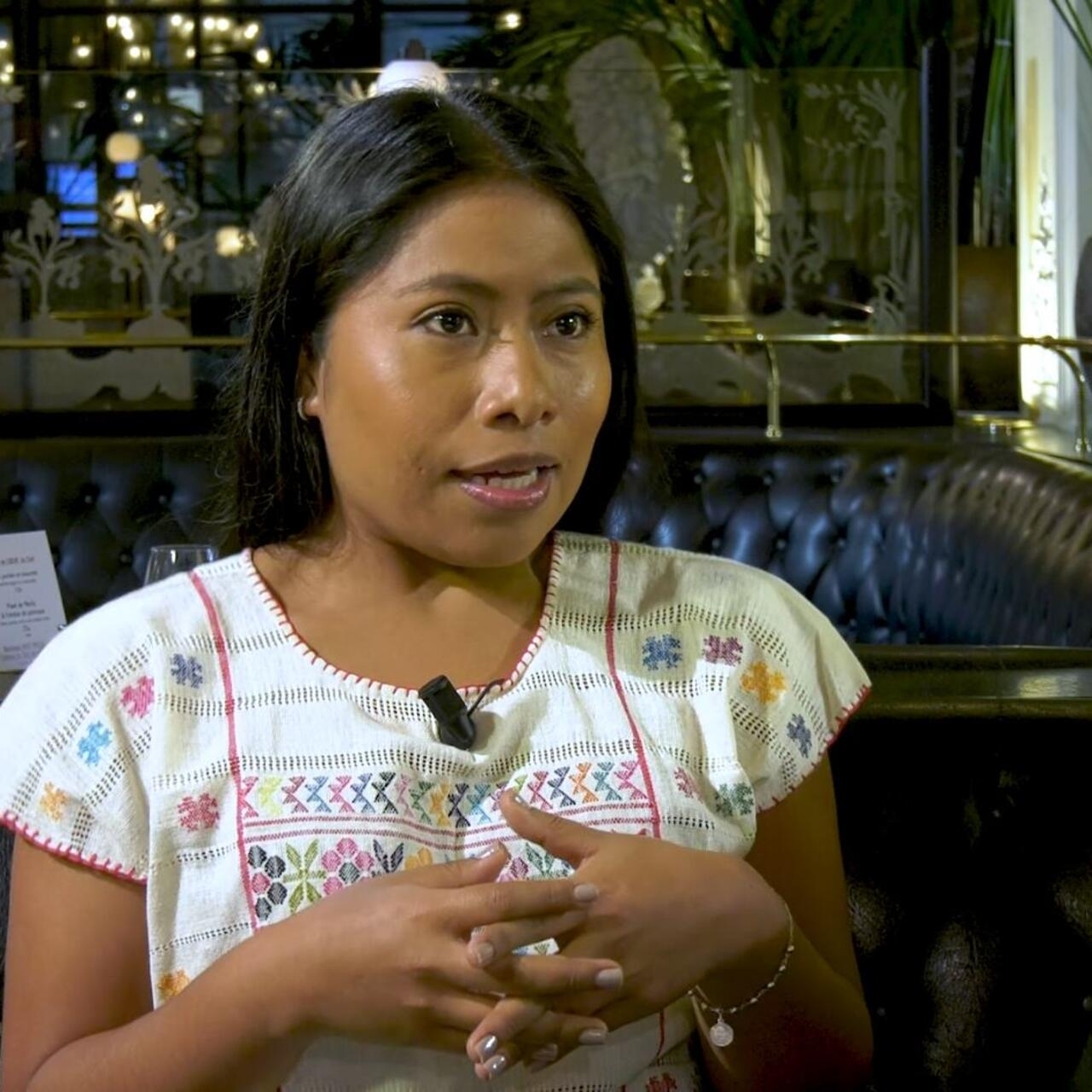 Yalitzia Aparicio, feliz de ser considerada un actriz