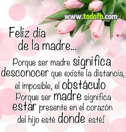 A todas las madres del mundo…