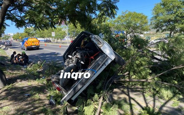 Accidentado en Paseo de la República