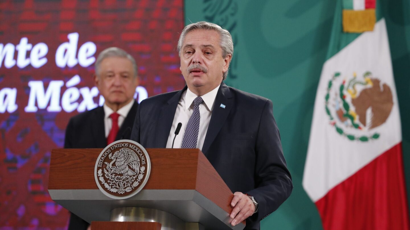 Alberto Fernández México y Argentina deben crear eje que una el continente |