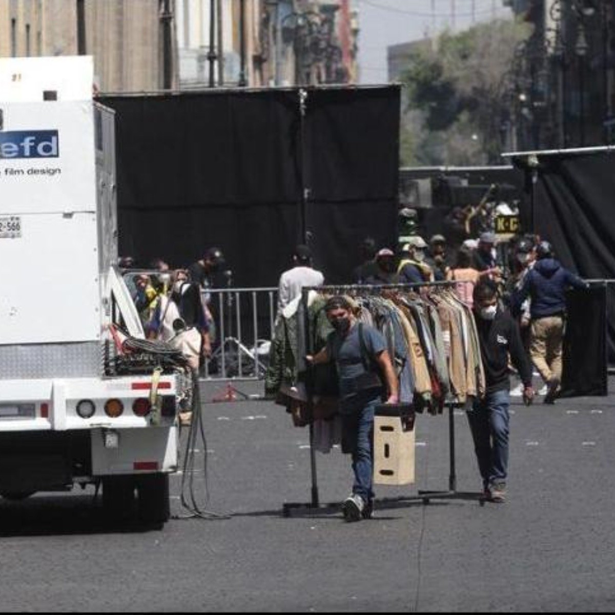 Alejandro González Iñárritu regresa, graba en Centro Histórico de CDMX