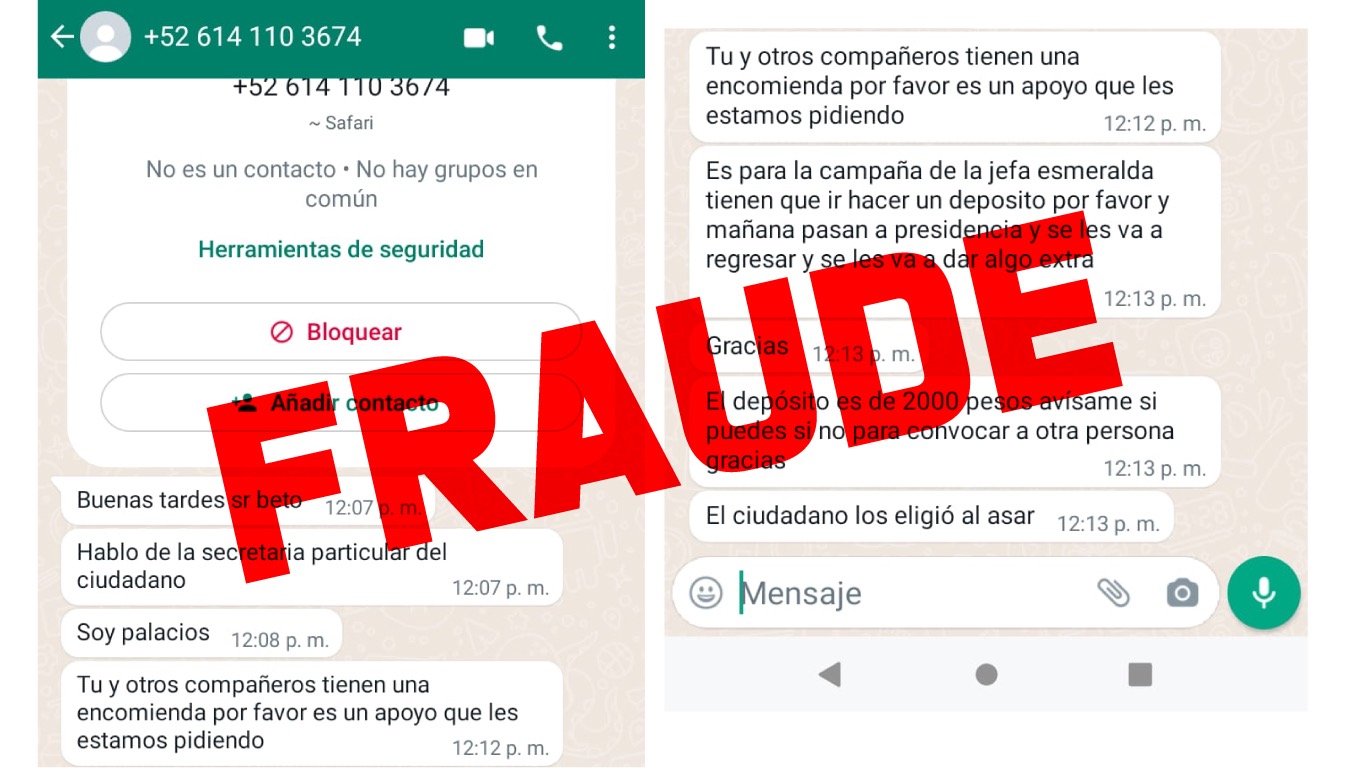 Alerta por llamadas y mensajes falsos de autoridades mexiquenses: ¡Cuidado con la estafa!
Esméralda Vallejo gana encuesta para la alcaldía de Ecatepec con 22.4% de preferencias: ¿Qué podemos esperar?
Fernando Vilchis propone medidas para blindar municipios del Edomex contra el crimen organizado
Tragedia en fiesta patronal: Bodega de pirotecnia estalla y causa múltiples muertes
Banda de ladrones ‘cristaleros’ son arrestados en Ecatepec: ¿Cómo operaban?
Feminicidios en el Estado de México: Una realidad alarmante que no puede ser ignorada
Feminicidio #52 en el Edomex: Mujer sin piel en el rostro es arrojada a un panteón
Capturan a feminicida del Edomex: Justicia para la víctima de puñaladas
Mexiquenses de Valor: Historias inspiradoras de personas que superan adversidades
Ray vende dulces a pesar de su discapacidad visual: Un ejemplo