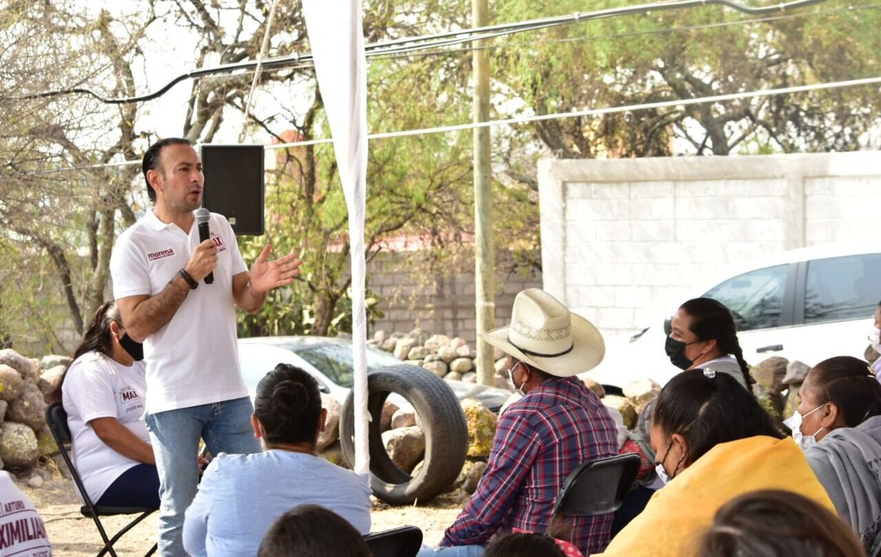 Apoyo a Morena ve Maximiliano |