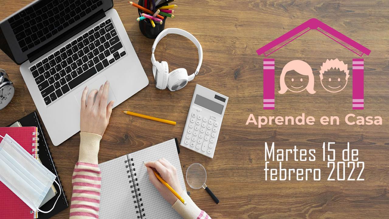 Aprende en Casa – Clases y materiales del 15 de febrero