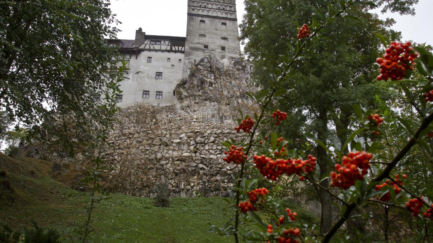 Castillo de Drácula se transforma en centro de vacunación |