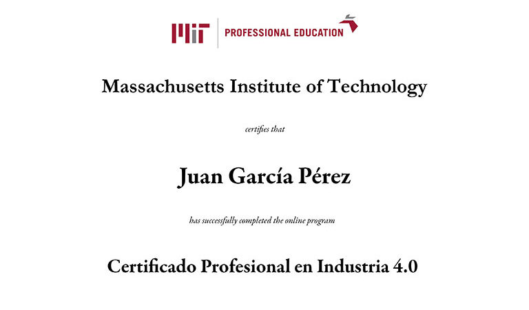 Certifica Facultad a estudiantes y docentes para Industria 4.0