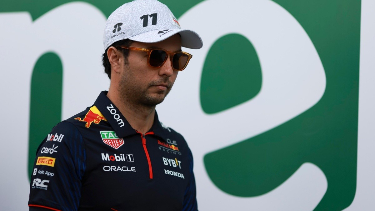 Checo Pérez sorprendido por la velocidad de los Ferrari en la clasificación del Gran Premio de México