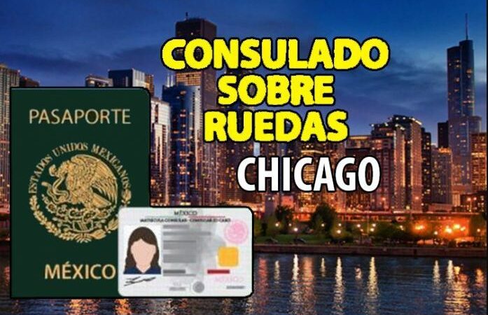 Consulado Sobre Ruedas en Chicago; fechas para mayo de 2021