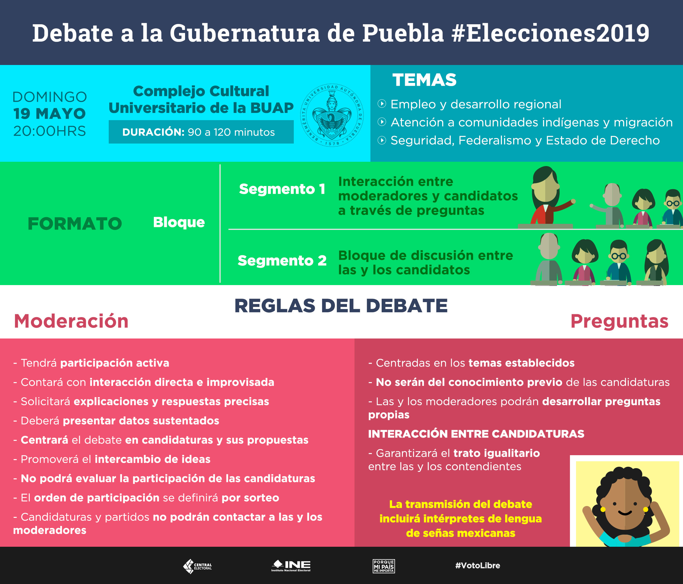 Debate entre las y los candidatos a la Gubernatura será incluyente y nutrido en temas de interés: IEEN