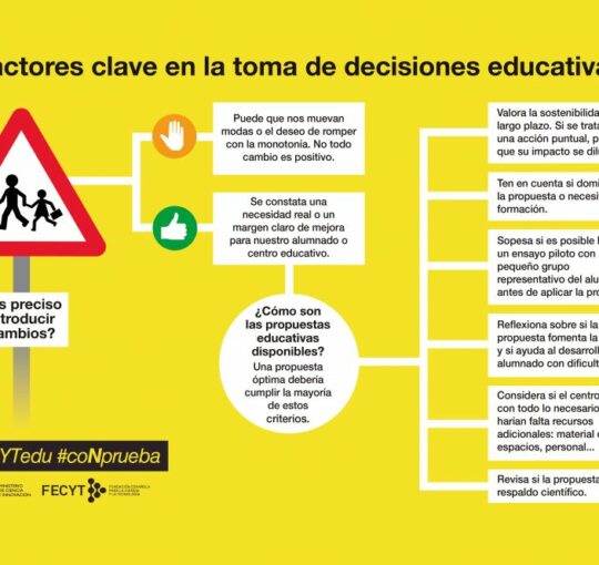 Educación, el centro de las decisiones