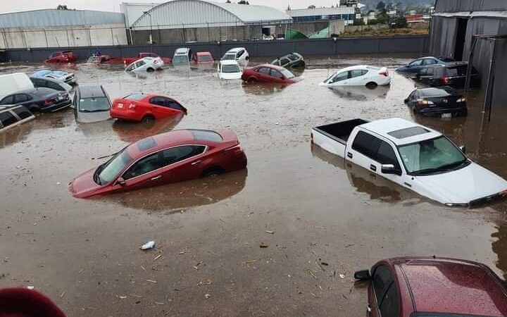 ¿El cielo se cayó? Así quedó Metepec, en Estado de México, después de una intensa tormenta