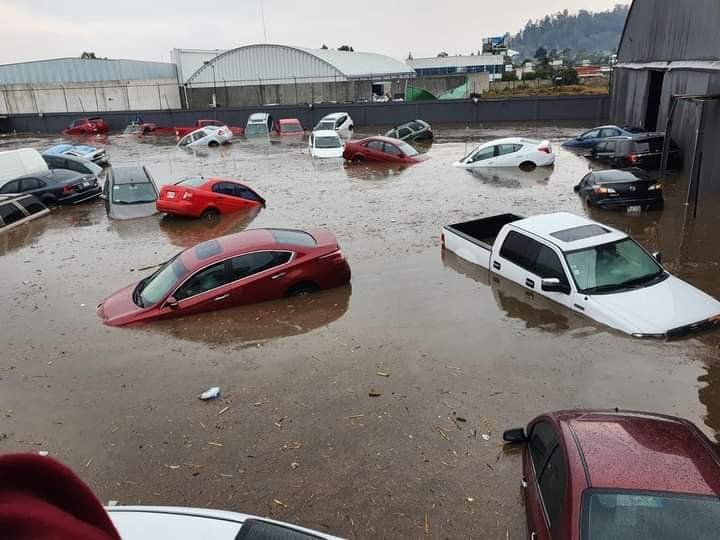 ¿El cielo se cayó? Así quedó Metepec, en Estado de México, después de una intensa tormenta