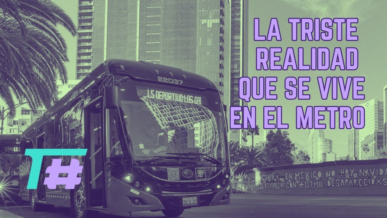 El metro, triste realidad