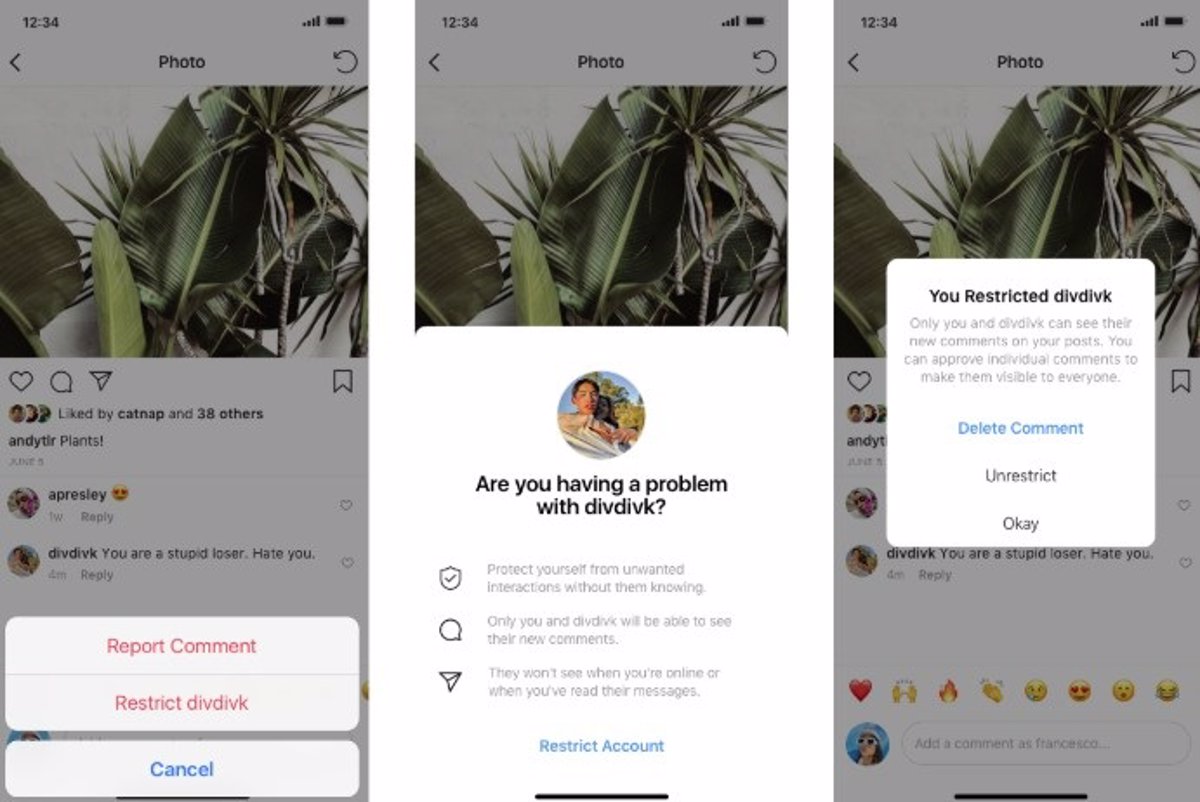 Eliminará Instagram cuentas que envíen mensajes de odio