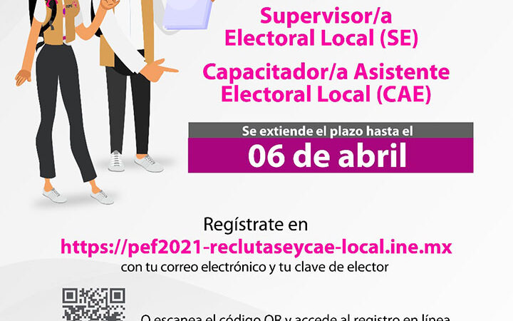 Emite IEEN convocatoria para supervisores y capacitadores asistentes electorales locales
