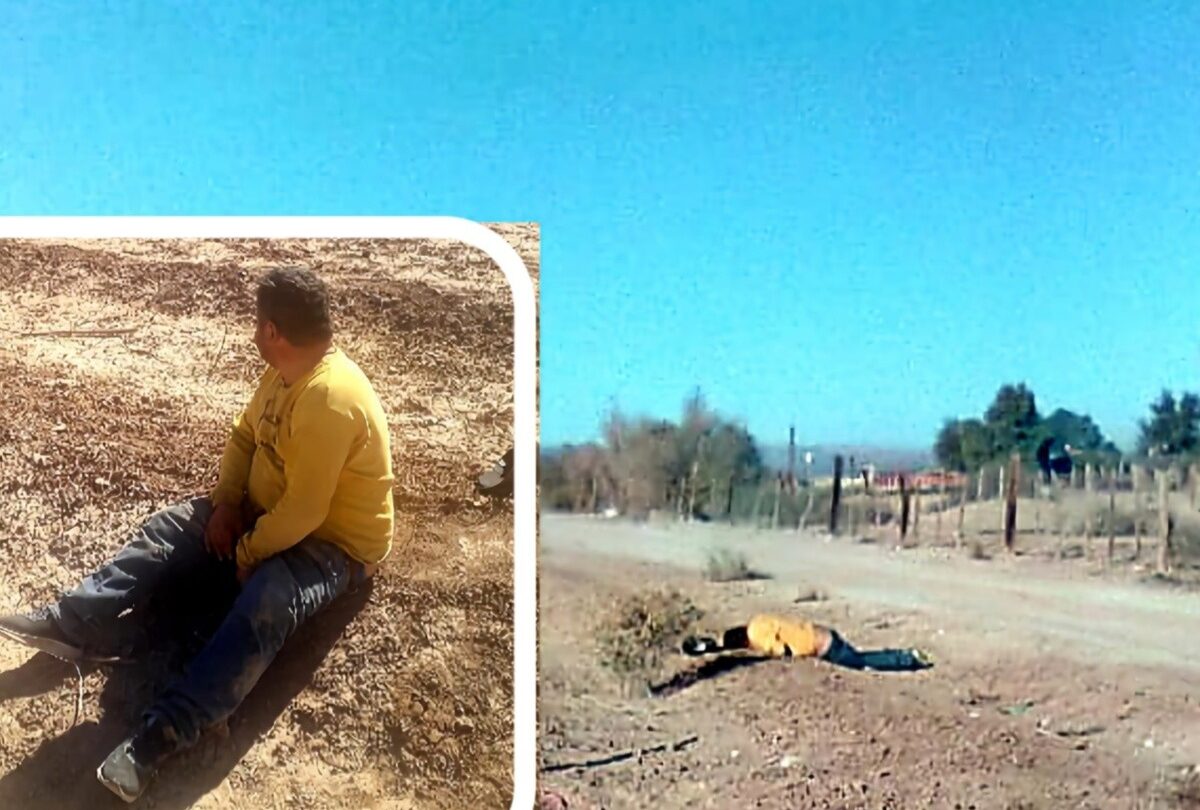 Estaba tirado en una brecha |