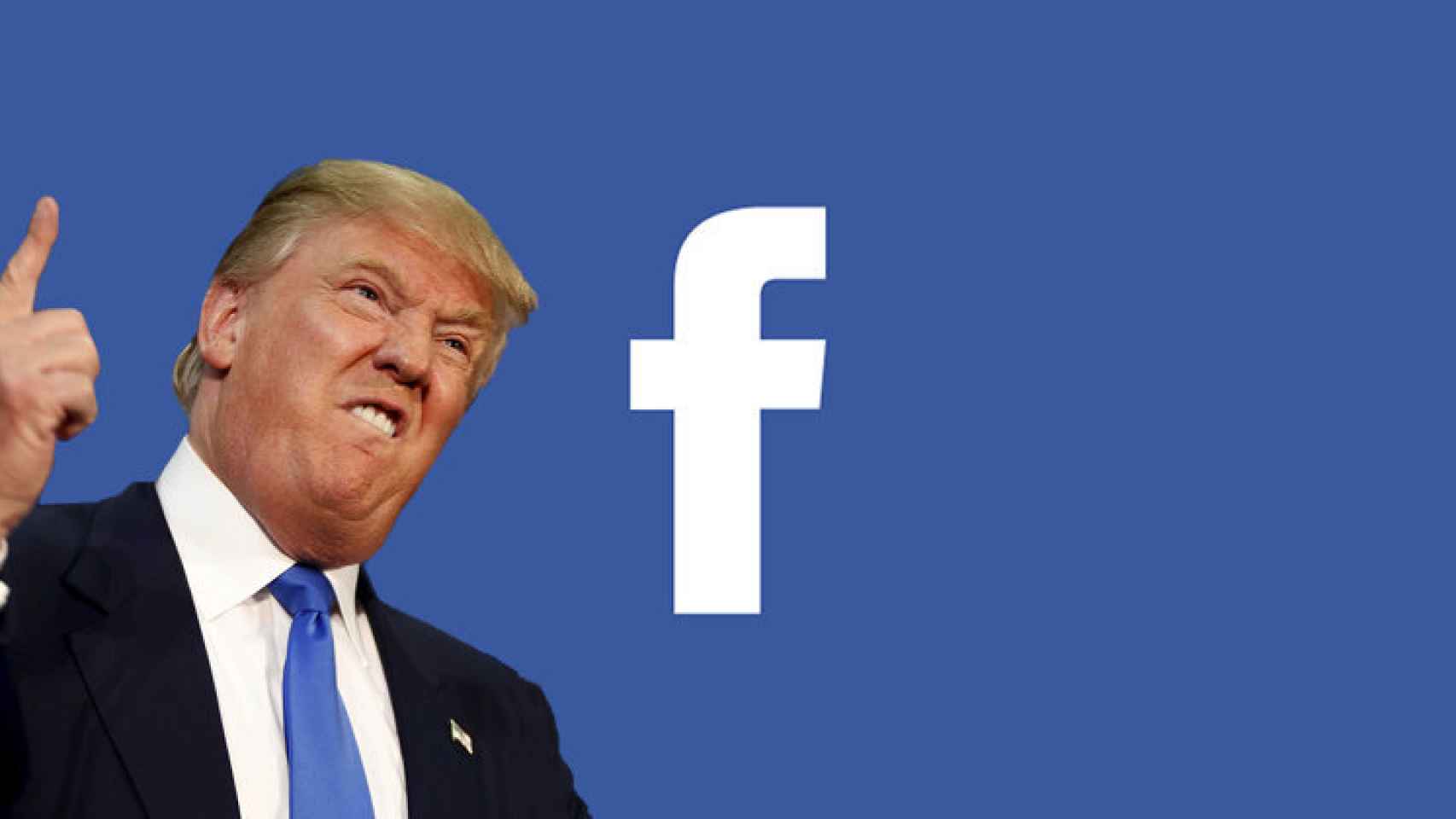 Facebook mantiene bloqueo al expresidente Donald Trump