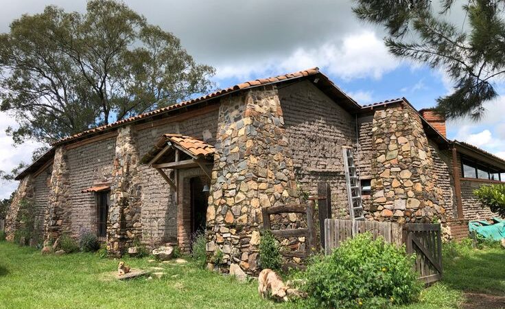 Finca de adobe