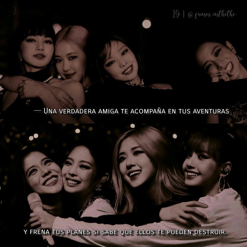 Frases de BLACKPINK para acompañar tus fotos