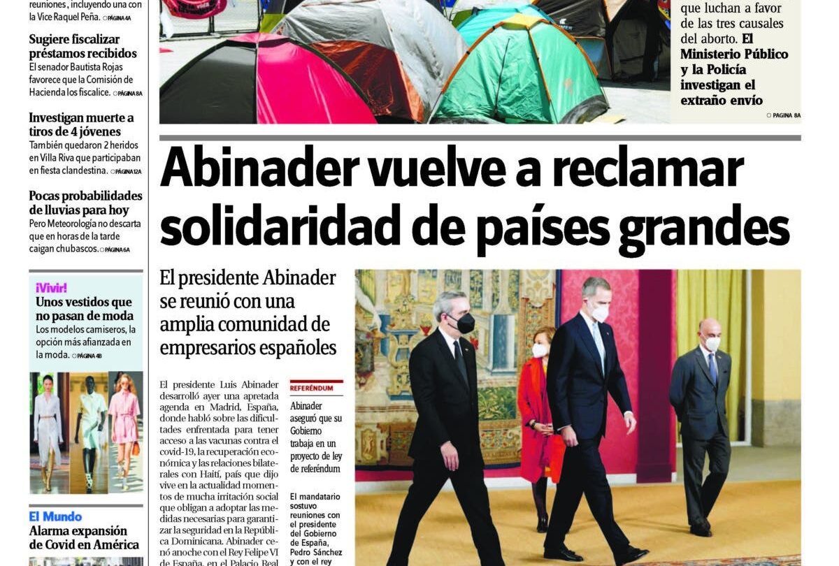 Hoy Martes 20 de Abril |