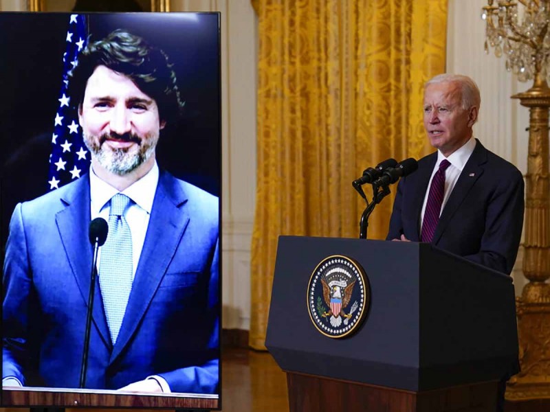 Joe Biden declara a Canadá como el amigo más cercano de Estados Unidos