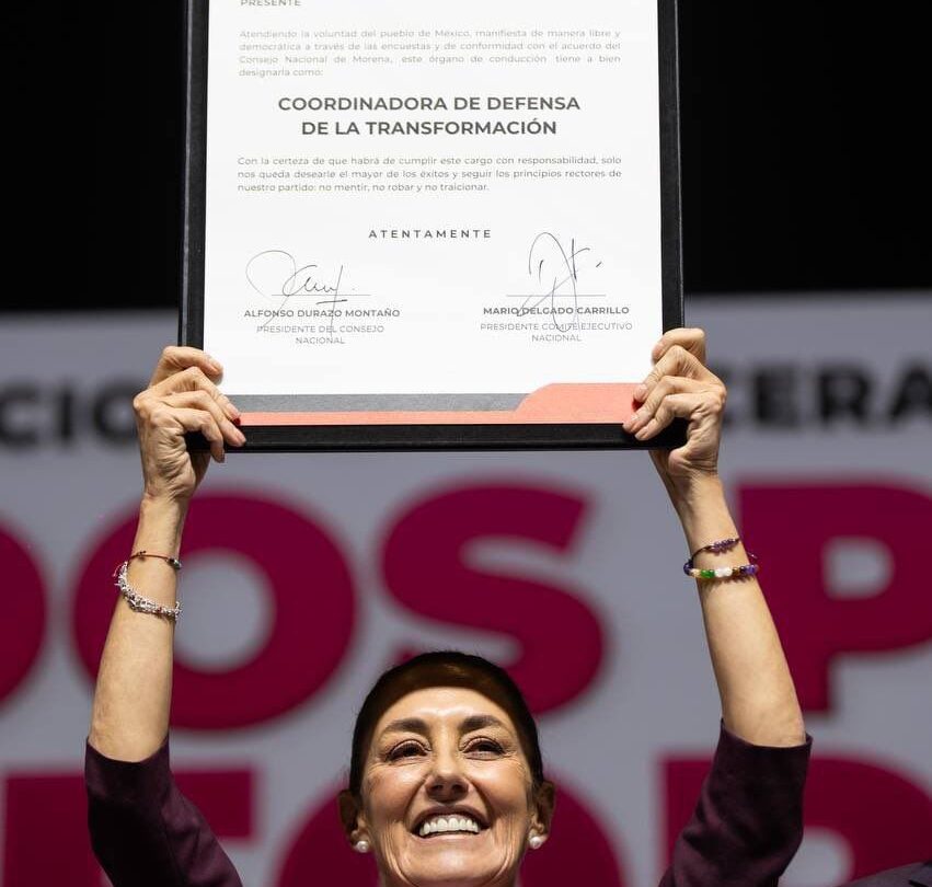 La apertura del proyecto de Morena a personajes de otros partidos no es traición a la 4T afirma Claudia Sheinbaum |