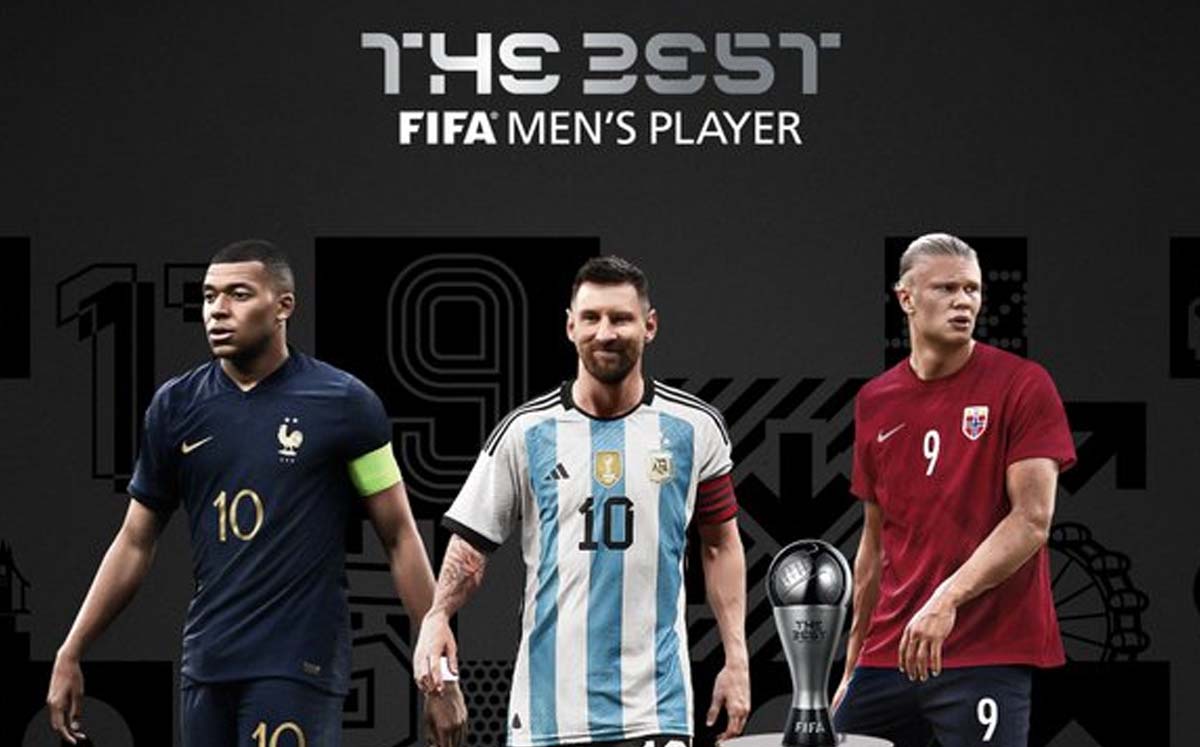 Los finalistas al premio The Best 2023: Messi, Haaland y Mbappé luchan por el título de Mejor Jugador Masculino de la FIFA