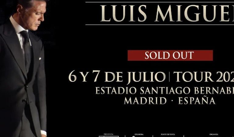 Luis Miguel agota entradas en Madrid y anuncia segundo concierto