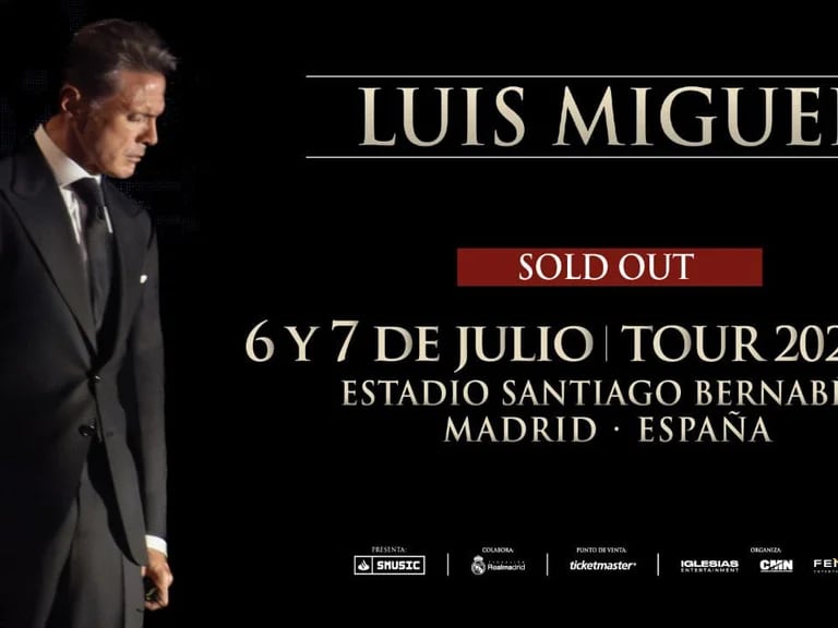 Luis Miguel agota entradas en Madrid y anuncia segundo concierto