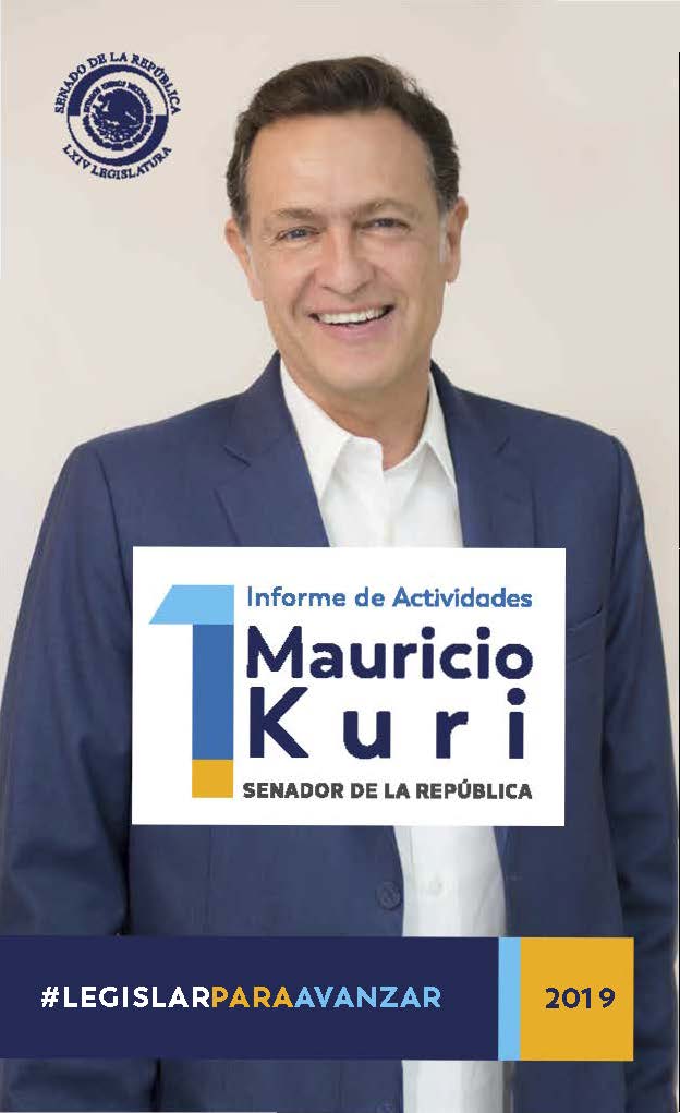 Mauricio Kuri es respaldado desde el Senado de la República