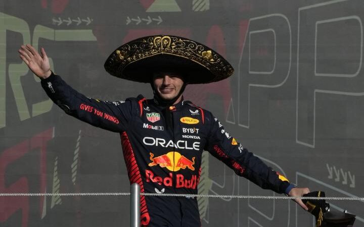 Max Verstappen iguala récord histórico al ganar el Gran Premio de México
