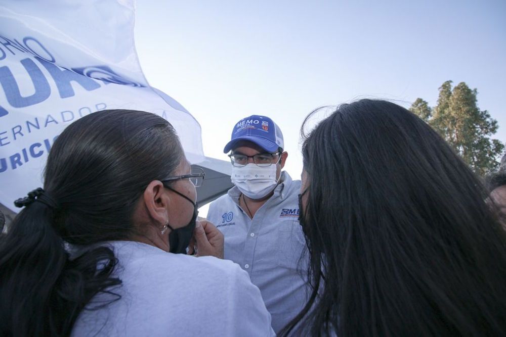 Memo Vega ofrece gestión de apoyos y cercanía con la gente en X Distrito