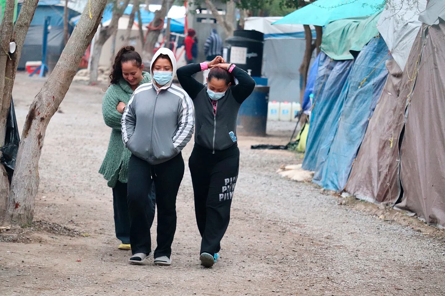 Migrantes varados en la frontera mexicana renuevan la esperanza