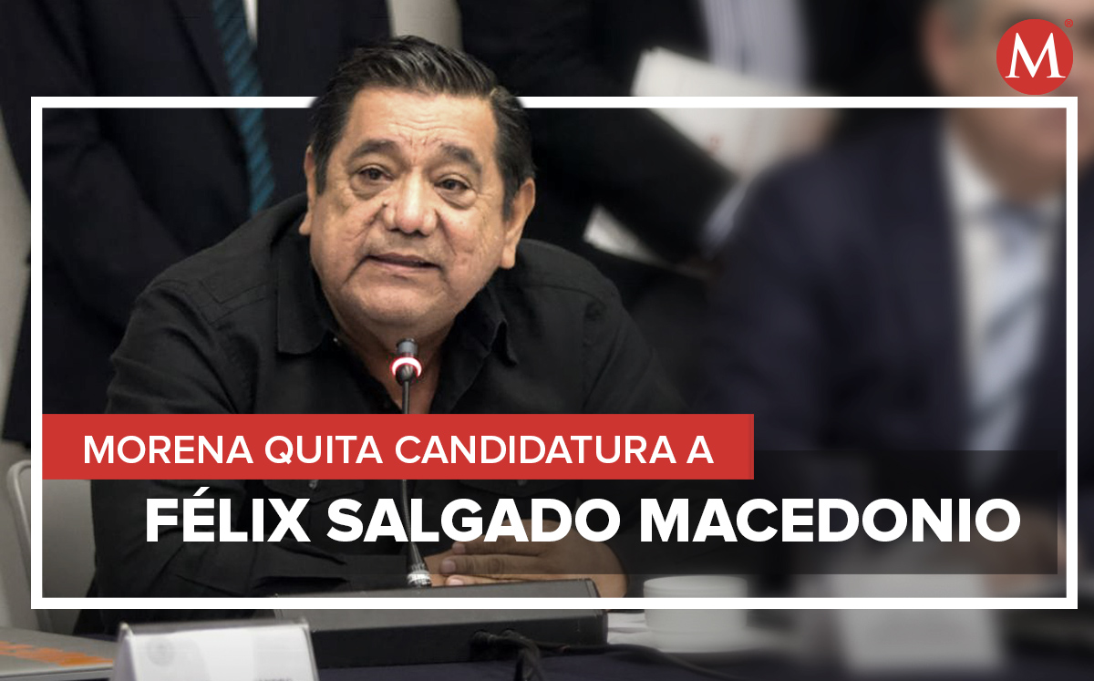 Morena quita a Félix Salgado Macedonio la candidatura a gobernador de Guerrero