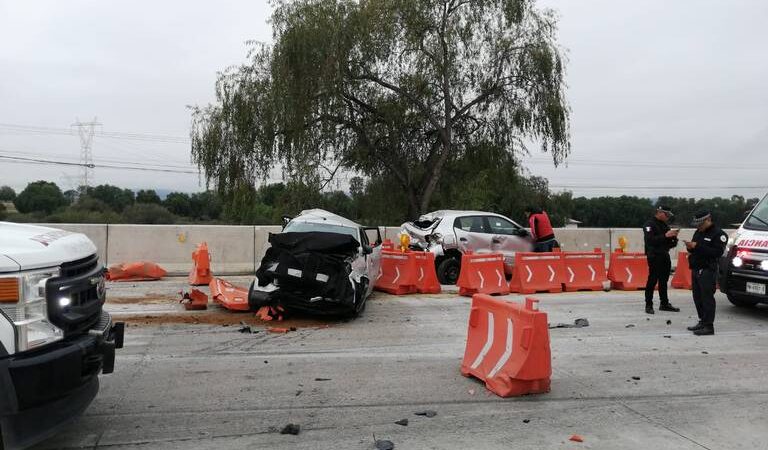 Muere tras brutal choque en la 57