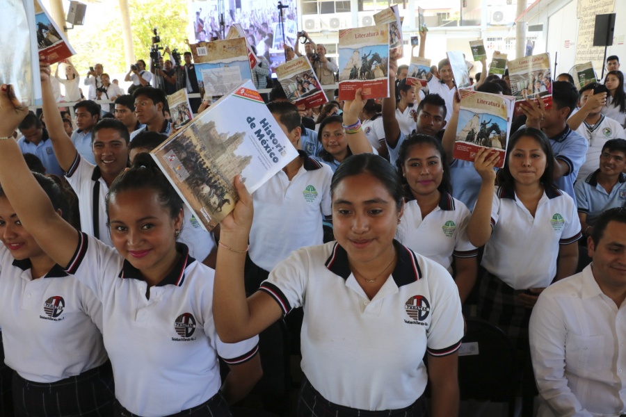 Oficinas de Gobierno donarán papel reciclable a libros de texto gratuitos