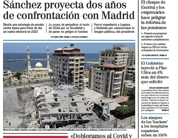 Portada Jueves 13 de Mayo de 2021