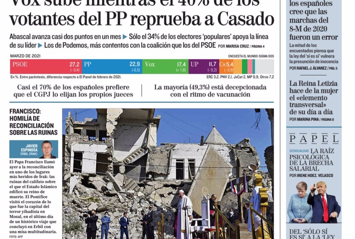 Portada Lunes 8 de Marzo |