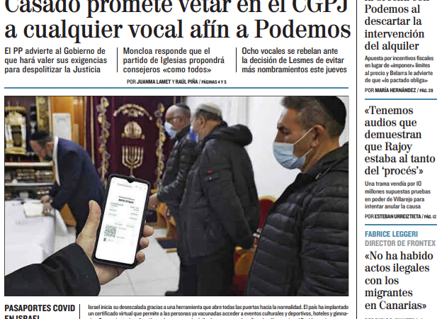 Portada Martes 23 de Febrero de 2021