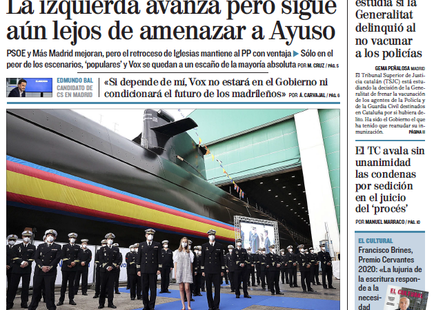 Portada Viernes 23 de Abril de 2021
