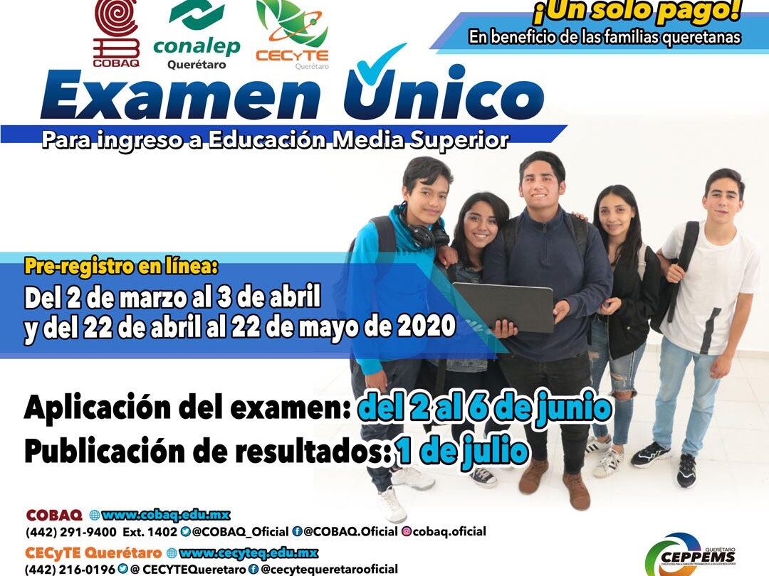 Presentan el Examen Único para educación media superior |