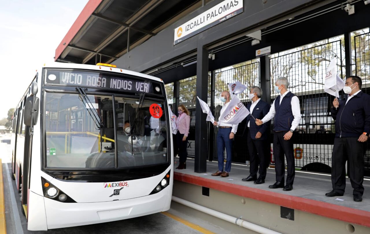 Realizó gobernador mexiquense pruebas preoperativas del Mexibus |