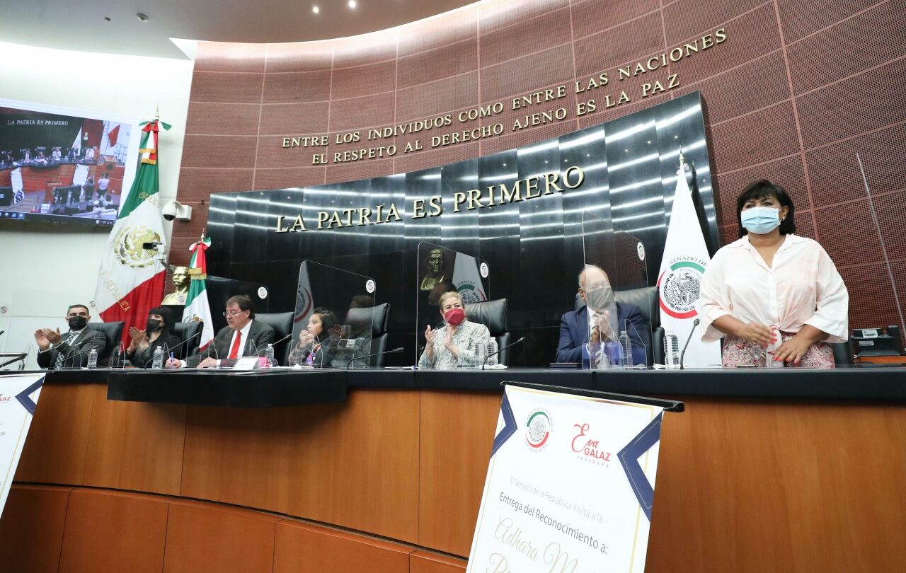 Reconoce el Senado a la niña genio mexicana |