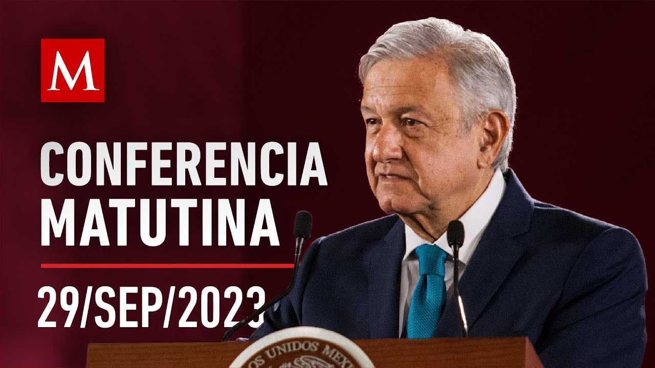 Resumen de la conferencia matutina del presidente López Obrador del 29 de septiembre de 2023: los temas más relevantes y las decisiones tomadas