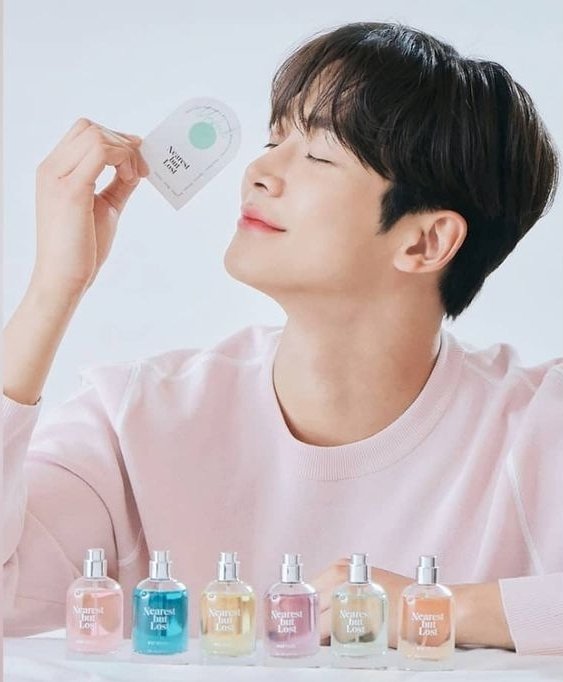 Rowoon de SF9 es el nuevo rostro del perfume de la marca ‘Nearest but Lost’