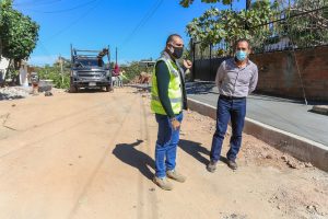 Supervisa Dávalos rehabilitación de calles en diversas colonias