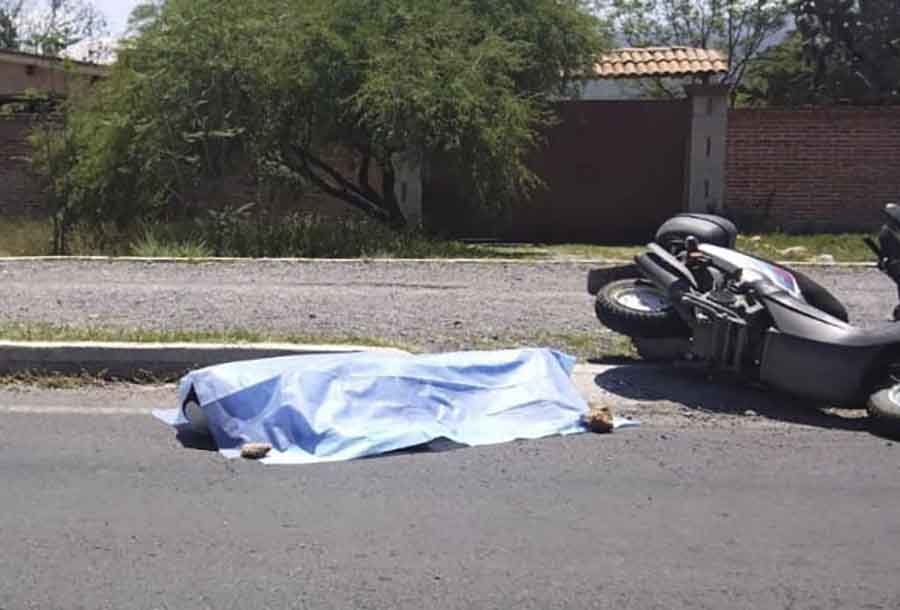 Trágico accidente de motociclista