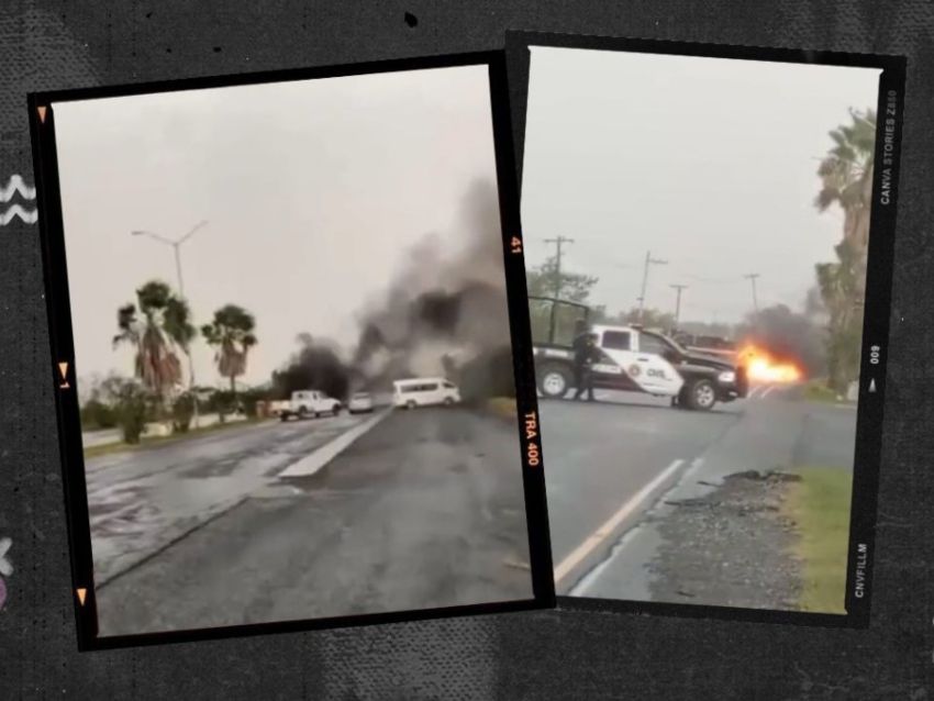 Violencia y bloqueos en Nuevo León: Tres criminales abatidos y carretera nacional bloqueada tras operativos de seguridad