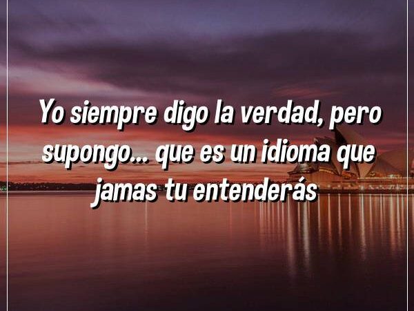YO DIGO… Que sea por la verdad…
